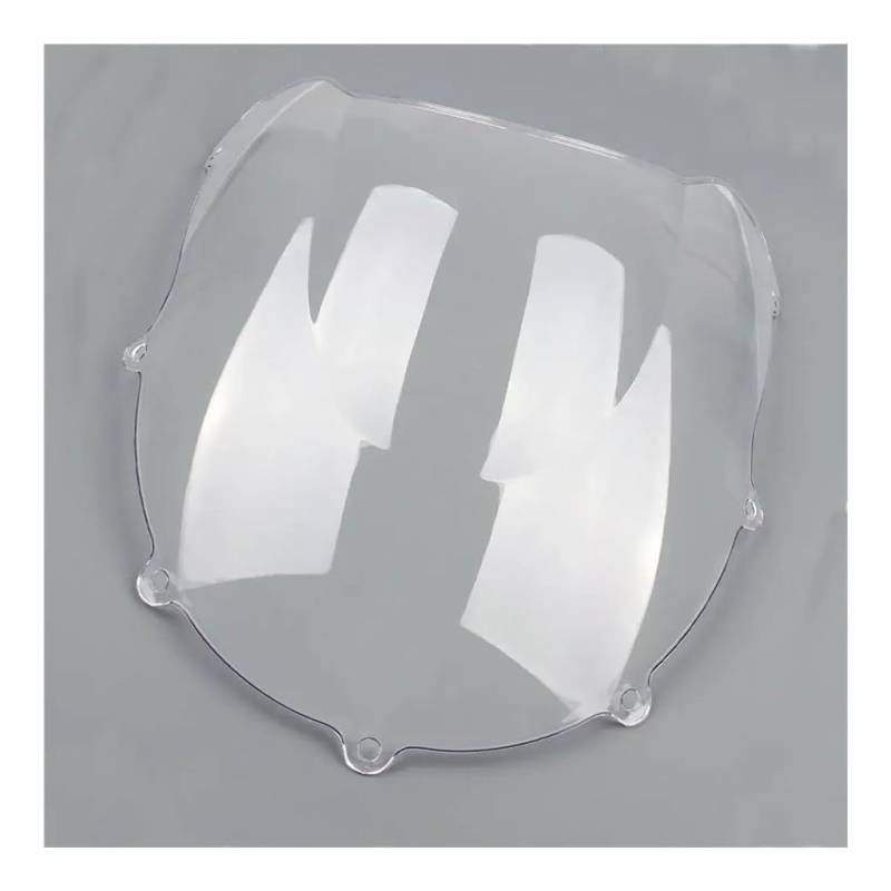 LLYIXUAI Motorrad Windabweiser Für Suzuki Für GSXR 600 750 1996-1999 Motorrad Front Wind Bildschirm Schutzhülle Windschutzscheibe Windschutz(Clear) von LLYIXUAI