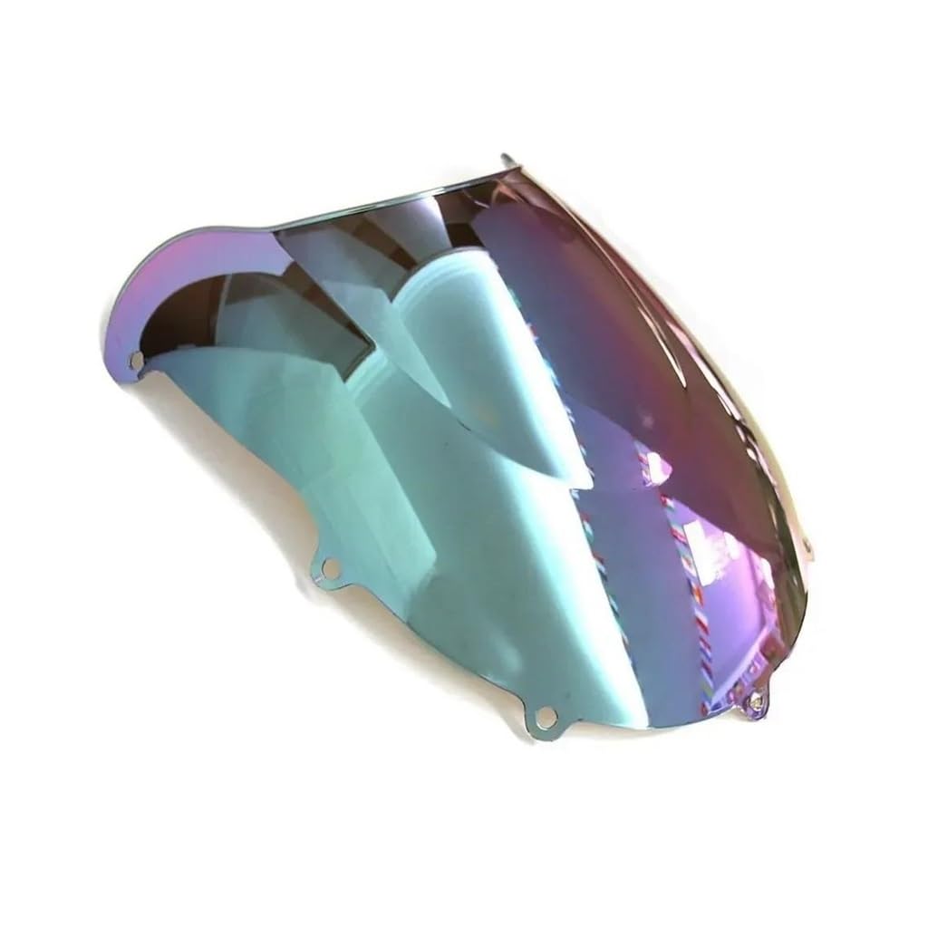 LLYIXUAI Motorrad Windabweiser Für Suzuki Für GSXR 600 750 1996-1999 Motorrad Front Wind Bildschirm Schutzhülle Windschutzscheibe Windschutz(Multi) von LLYIXUAI