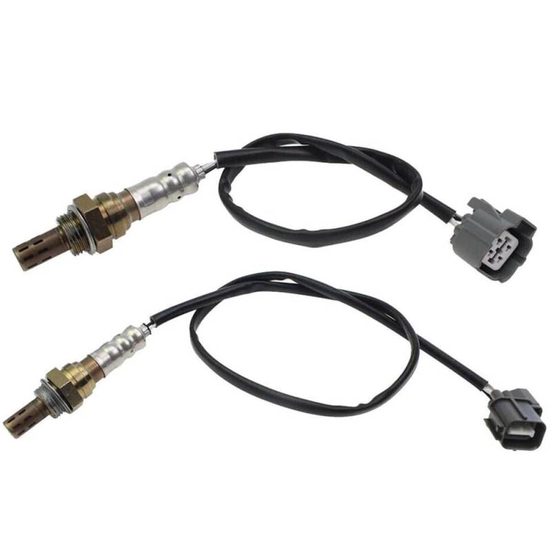 NOx-Sensor 2 Stücke Sauerstoff O2 Sensor Upstream Downstream Vorne Und Hinten Für Civic 17 L D17A7 Motor 4 Drähte 2001 2002 2003 2004 2005 von LLYIXUAI