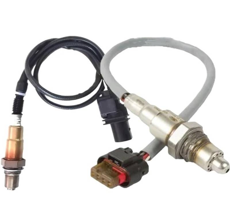 NOx-Sensor Automotive Sauerstoffsensor 2PCS Luftverhältnis-Sauerstoffsensor 1K0998262L FLC3Z-9G444-C Up&Downstream Für Octavia von LLYIXUAI