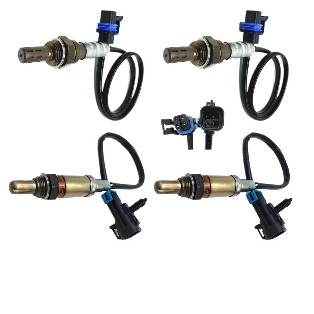NOx-Sensor Automotive Sauerstoffsensor 4 Stück O2 Sauerstoffsensor Upstream Downstream Für Suzuki Für XL-7 2007 2008 2009 234–4819 234–4840 von LLYIXUAI