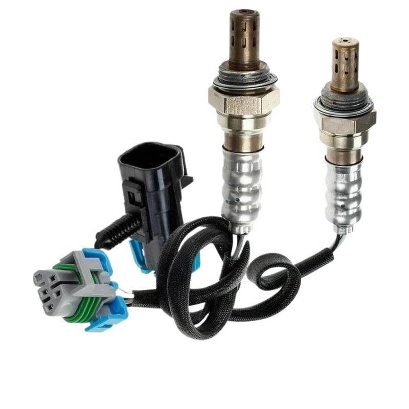 NOx-Sensor Sauerstoffsensor Upstream Downstream 2 Stück O2 Sauerstoffsensor 1 2 Für Malibu Für Captiva Für Sport Für Equinox 2.4L von LLYIXUAI