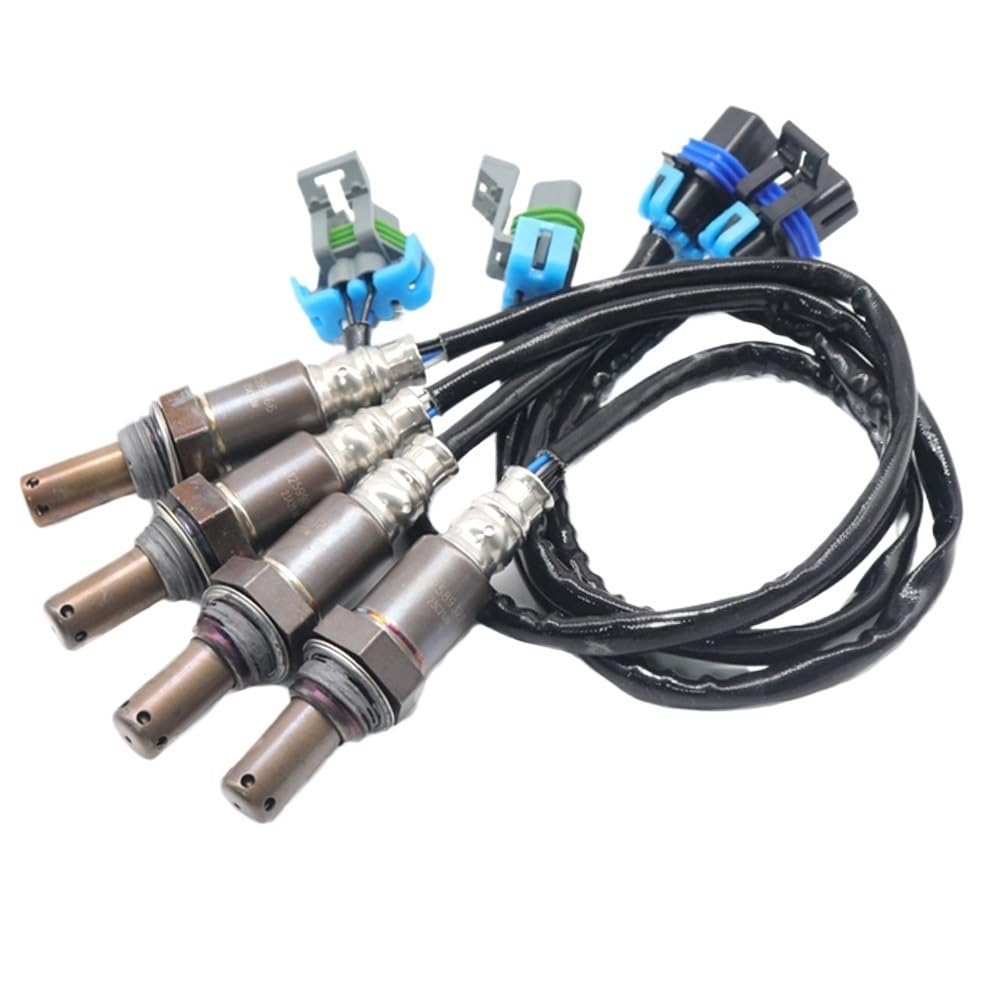 NOx-Sensor Sauerstoffsensor Upstream Downstream 4PCS Up&Downstream Sauerstoff O2 Sensor Für Sierra 1500 2006-07 Für Yukon von LLYIXUAI