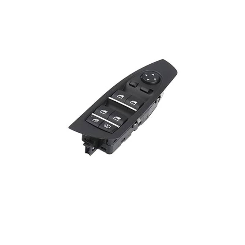 Auto Fensterheber Schalter Für 7er-Serie F01 F02 F04 Fahrerfensterspiegelschalter-Taste Elektrische Stromversorgung Für Hauptfensterschalter 61319241915(Schwarz) von LMHGMUBVR