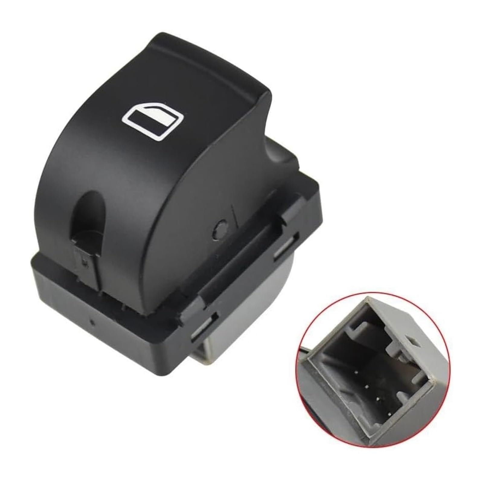 Auto Fensterheber Schalter Für A4 B6 Für A4 B7 2003-2008 Fensterschalter Auto Elektrischer Hauptfensterschalterknopf 8E0959851B 4F0959855A(Single Switch) von LMHGMUBVR