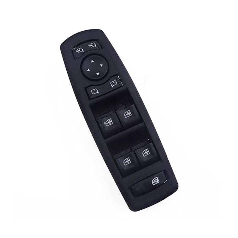 Auto Fensterheber Schalter Für Fluence Für Laguna Für M&EGANE 3 2008-2016 Elektrischer Fensterspiegelschalter Regler-Steuerknopf 254000015R(Schwarz) von LMHGMUBVR