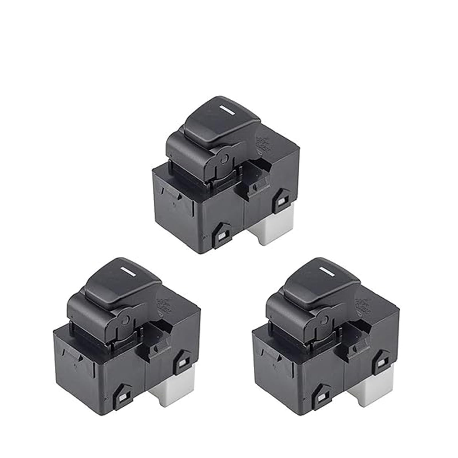 Auto Fensterheber Schalter Für Hyundai Für IX25 Für Creta 2014-2019 Power Fenster Switch Control Blau Hintergrundbeleuchtung 93580-C9000 93570-C9100(3Pcs-93580-C9000) von LMHGMUBVR