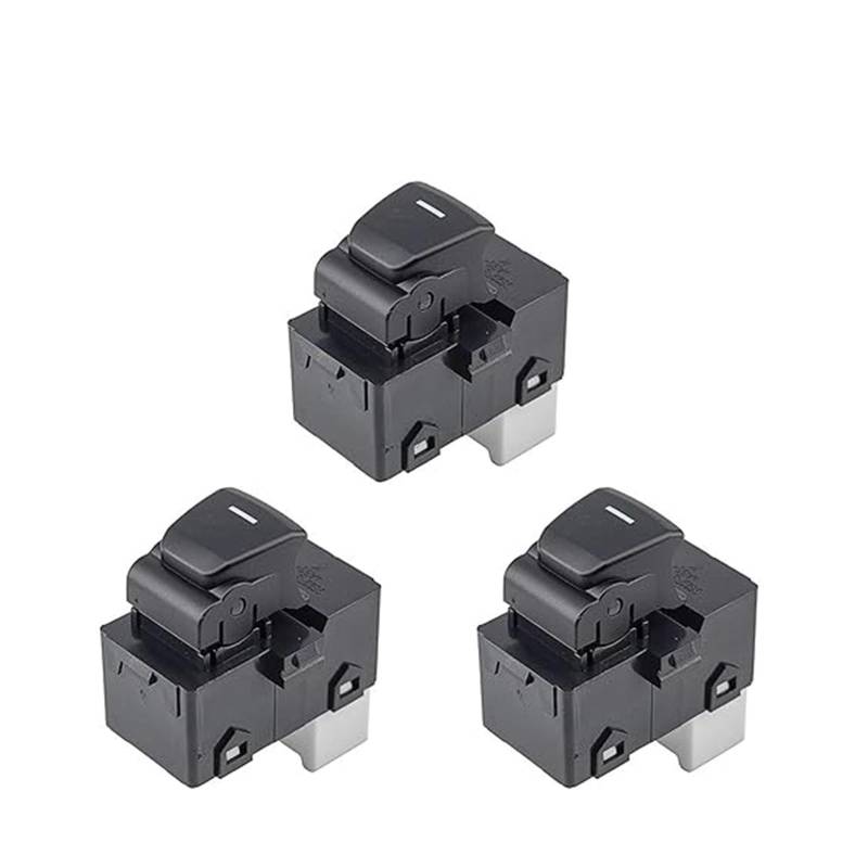 Auto Fensterheber Schalter Für Hyundai Für IX25 Für Creta 2014-2019 Power Fenster Switch Control Blau Hintergrundbeleuchtung 93580-C9000 93570-C9100(3Pcs-93580-C9000) von LMHGMUBVR