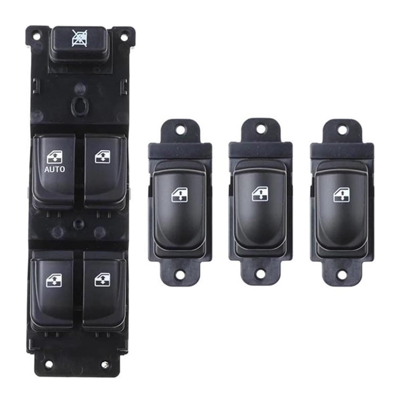 Auto Fensterheber Schalter Für Hyundai I20 Auto Elektrische Fensterheber Control Schalter 93570-1J102 935701J102 93580-1J002 Auto Push Button Schalter(Switch and Buttons) von LMHGMUBVR