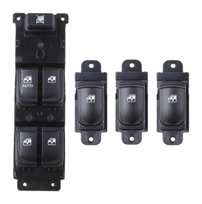 Auto Fensterheber Schalter Für Hyundai I20 Auto Elektrische Fensterheber Control Schalter 93570-1J102 935701J102 93580-1J002 Auto Push Button Schalter(Switch and Buttons) von LMHGMUBVR
