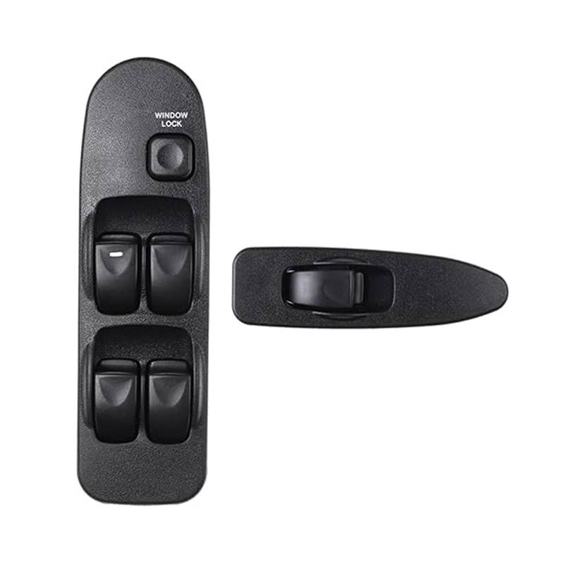 Auto Fensterheber Schalter Für M&ITSUBISHI Für Carisma 1995-2006 Für Raum Für Stern 1998-2005 MR740599 MR792851 Power Fenster Control Schalter(Switch+1 Buttons) von LMHGMUBVR