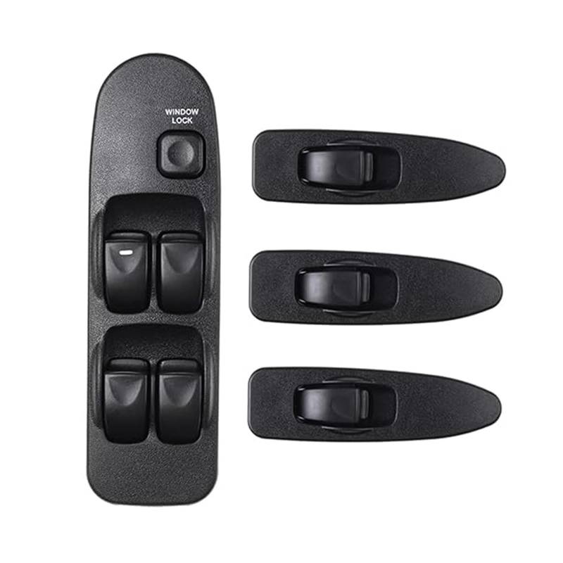 Auto Fensterheber Schalter Für M&ITSUBISHI Für Carisma 1995-2006 Für Raum Für Stern 1998-2005 MR740599 MR792851 Power Fenster Control Schalter(Switch+3 Buttons) von LMHGMUBVR