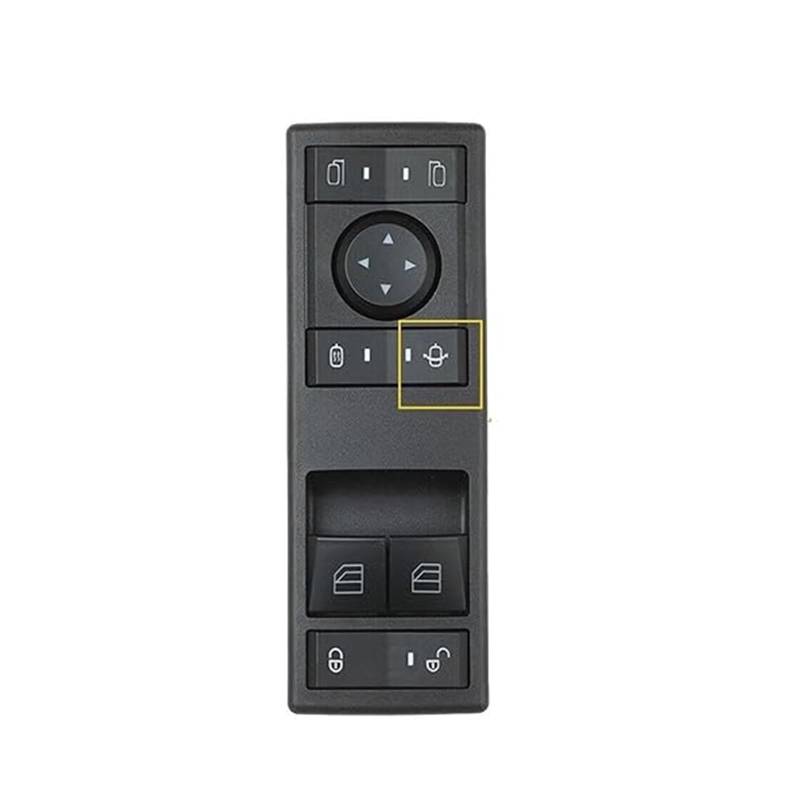 Auto Fensterheber Schalter Für M&ercedes Für B&enz Für Actros MP4 Für LKW Autofenster-Netzschalter Zubehör Fensterheber-Steuerschalter(A9605451213) von LMHGMUBVR