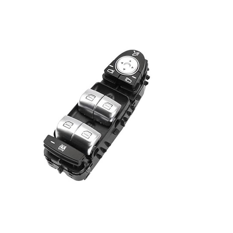 Auto Fensterheber Schalter Für W222 S Klasse 2014-2019 2229052004 Fenster Power Schalter Zubehör Power Fenster Control Schalter(Black A) von LMHGMUBVR