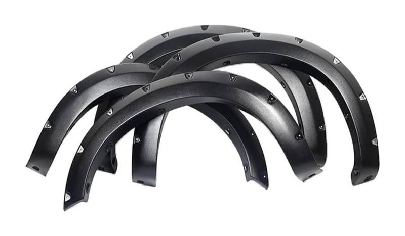 Auto Kotflügel Für F&ord F150 2009 2010 2011 2012 2013 2014 Auto Reifen Augenbraue Trim Streifen Stick Rad Fender Flares Auto Körper Teile von LMHGMUBVR