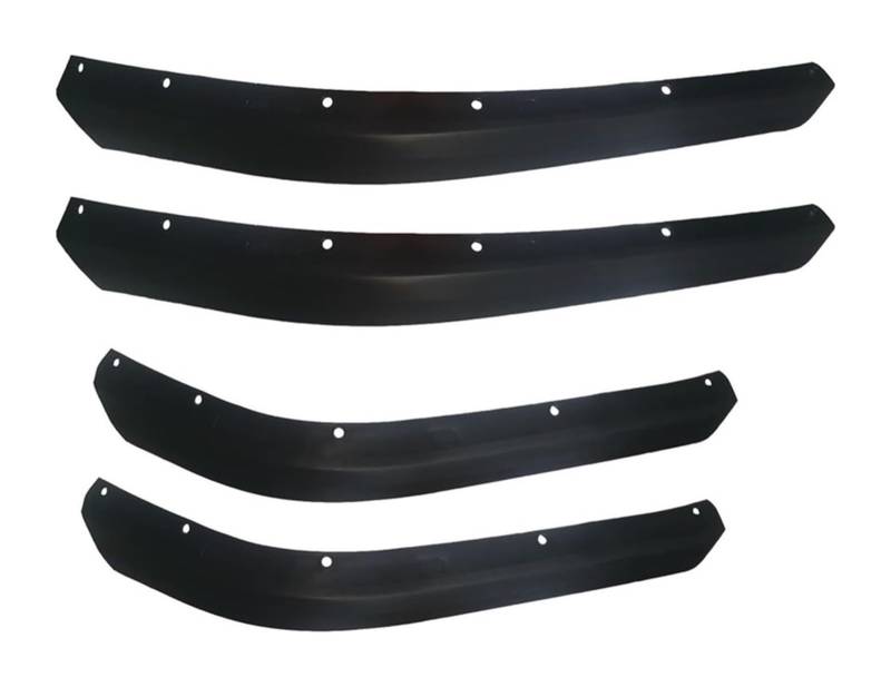 Auto Kotflügel Für Wrangler JL 2018-2022 Rad Fender Flares 4Pcs Fender Flares Streifen Breite Körper Rad Bögen ABS Trim Streifen von LMHGMUBVR