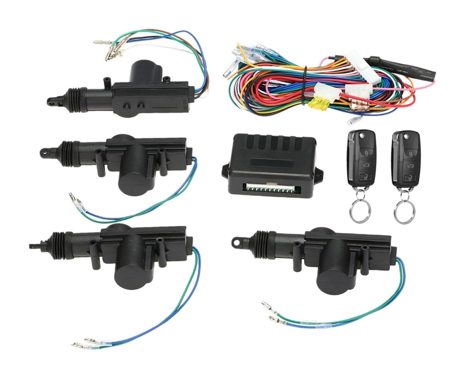 Kofferraumdeckelschloss Universal Auto Türschloss Keyless Entry Remote Zentralverriegelung Kit Mit Kofferraum-Entriegelungstaste Kofferraumdeckelschloss Universal Auto Türschloss Keyless Entry Remote Zentralverriegelung Kit Mit Kofferraum-Entriegelungstaste von LMHGMUBVR