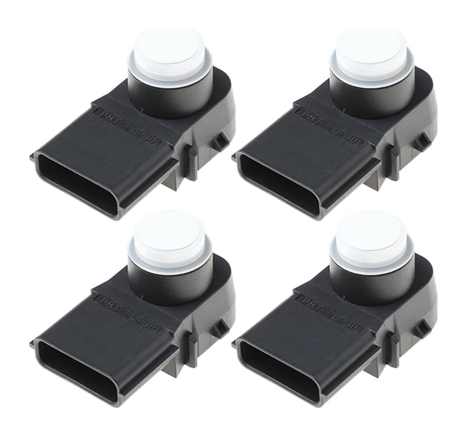 Rückfahrradar Parksensor Für Hyundai Park Assist Objekt Sensor PDC Parkplatz 4 Farbe 4PCS 95720-J5310 95720J5310(Weiß) von LMHGMUBVR
