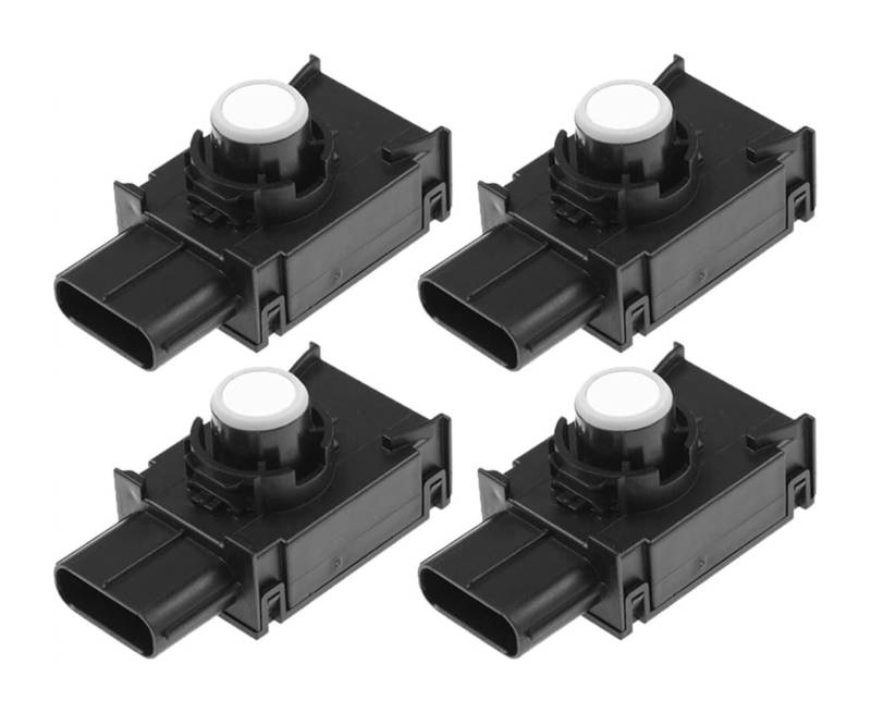 Rückfahrradar Parksensor Für T&oyota Für Majesta Für Crown Für Premio 2007-2013 4PCS PDC Parkplatz Sensor 89341-33110 8934133110(Weiß) von LMHGMUBVR