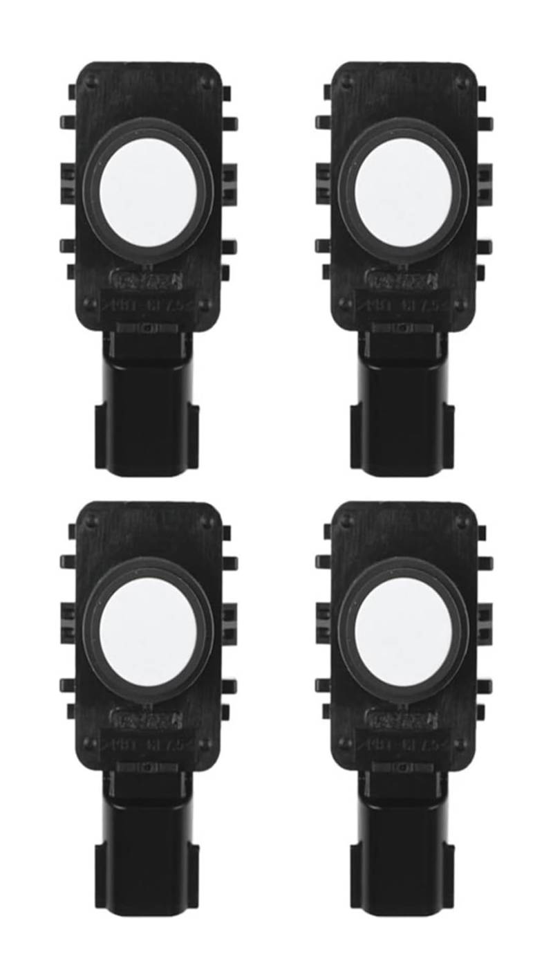Rückfahrradar Parksensor Für T&oyota Für Prius 2016-2017 89341-48040 8934148040 Auto PDC Parkplatz Sensor 4PCS Parkplatz Sensoren(Weiß) von LMHGMUBVR