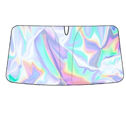 Sonnenschutz Auto Frontscheibe für Cupra Tavascan, Faltbar UV-Schutz Wärmeisolierend Auto Zubehör,D von LMYFCL66