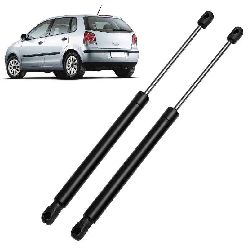 2 Stück Gasfeder Heckklappe Kompatibel mit VW Polo Mk4 9N (2001–2009), Gasdruckfeder Heckklappendämpfer Ersatz für 6Q6827550 von LMYSUFI