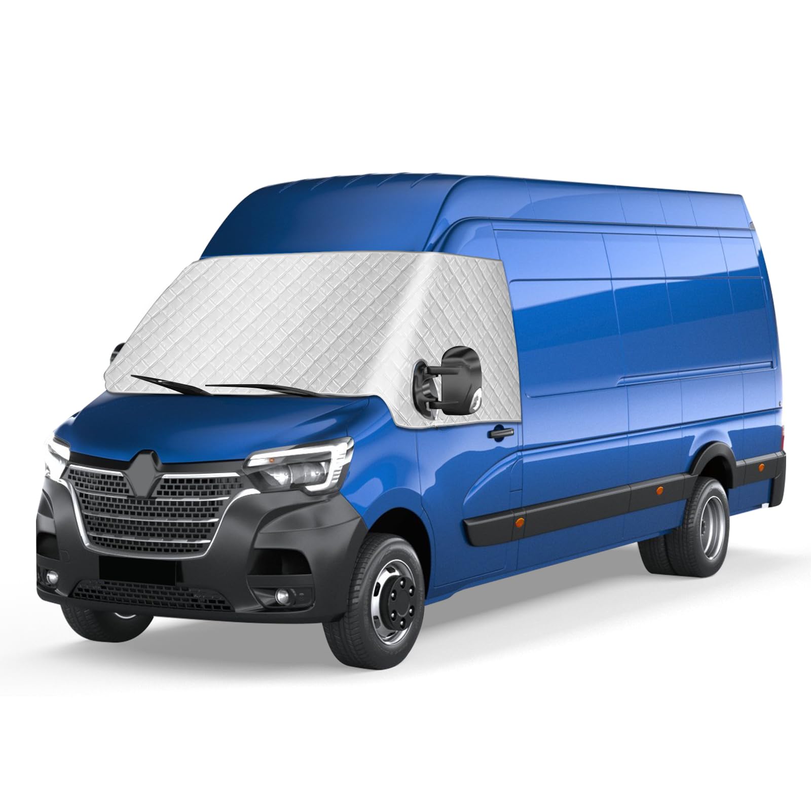 LMYSUFI Auto Windschutzscheiben Abdeckung Kompatibel mit Renault Master 2010–2023, Sonnenschutz Frontscheibe Thermomatten, Externe Thermo Scheibenabdeckung Windschutzscheibenabdeckung LMYSUFI Auto Windschutzscheiben Abdeckung Kompatibel mit Renault Master 2010–2023, Sonnenschutz Frontscheibe Thermomatten, Externe Thermo Scheibenabdeckung Windschutzscheibenabdeckung von LMYSUFI