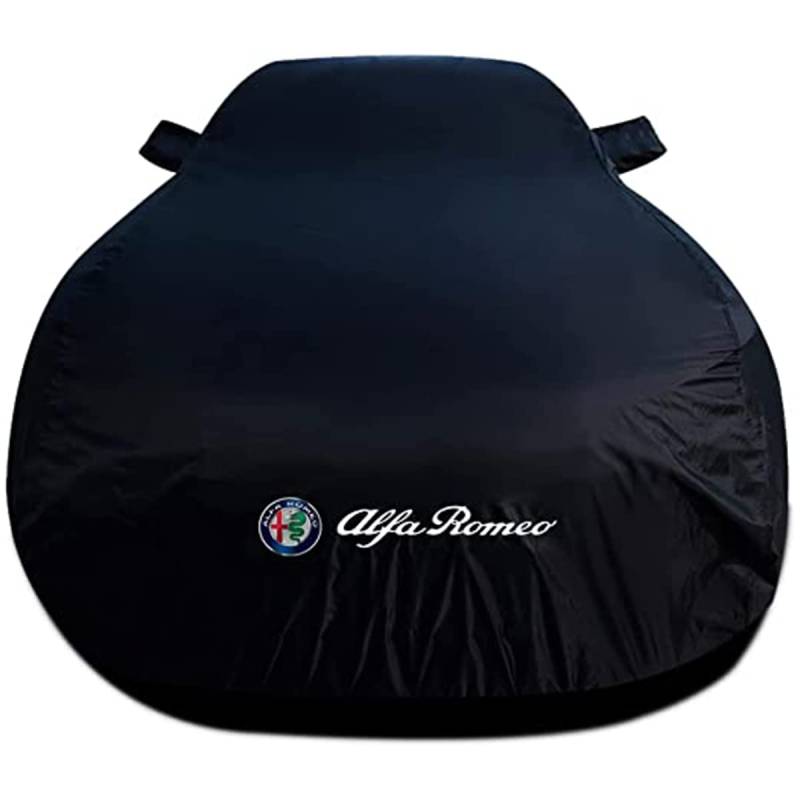 Autoabdeckung für Alfa Romeo Alfetta GT/GTV 1974–1986, Wasserdicht Allwetter UV-Schutz regenfest Winddicht Autoabdeckung,C- Double Layer von LNHZX