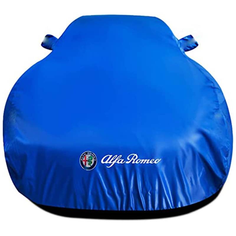 Autoabdeckung für Alfa Romeo Matta AR 51 AR51/ AR 52 AR52, Wasserdicht Allwetter UV-Schutz regenfest Winddicht Autoabdeckung,D-Single Layer von LNHZX