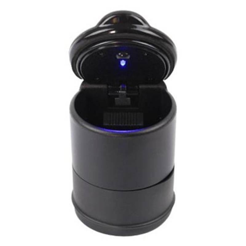 Aschenbecher Auto,Autoaschenbecher,Auto Aschenbecher Mit Deckel,Auto-Aschenbecher Mit LED-Beleuchtung,LED Beleuchtete Auto-Aschenbecher,Lassen Sie Ihr Fahrzeug Sauber Und Geruch Frei Für Raucher von LNIJAYNI
