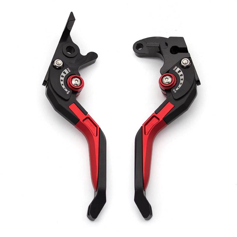 Bremshebelhebelstange Motorcycle CNC Foldable Extendable Brake Clutch Levers for Z125 for Monkey 2018-2019 Kupplungsbremshebel(E) von LNMLRBXEXZ