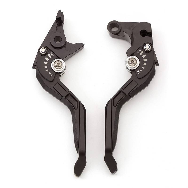 Bremshebelhebelstange Motorcycle CNC Foldable Extendable Brake Clutch Levers for Z125 for Monkey 2018-2019 Kupplungsbremshebel(F) von LNMLRBXEXZ