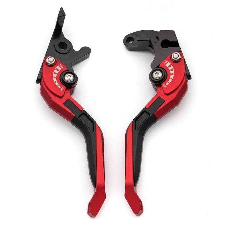 Bremshebelhebelstange Motorcycle CNC Foldable Extendable Brake Clutch Levers for Z125 for Monkey 2018-2019 Kupplungsbremshebel(I) von LNMLRBXEXZ