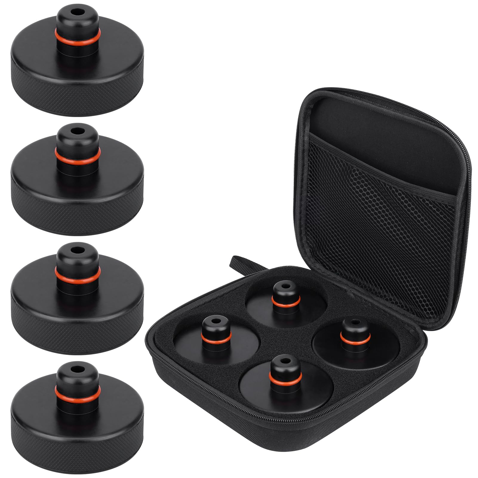 LOCOPOW 4 Stücke Wagenheber Gummiauflage Für Tesla Model 3 Model Y Model X Model S Jack Pads mit einem Aufbewahrungsbox Für Tesla Model 3 Model Y Model X Zubehör Schützt Tesla Batterie und Chassis LOCOPOW 4 Stücke Wagenheber Gummiauflage Für Tesla Model 3 Model Y Model X Model S Jack Pads mit einem Aufbewahrungsbox Für Tesla Model 3 Model Y Model X Zubehör Schützt Tesla Batterie und Chassis von LOCOPOW