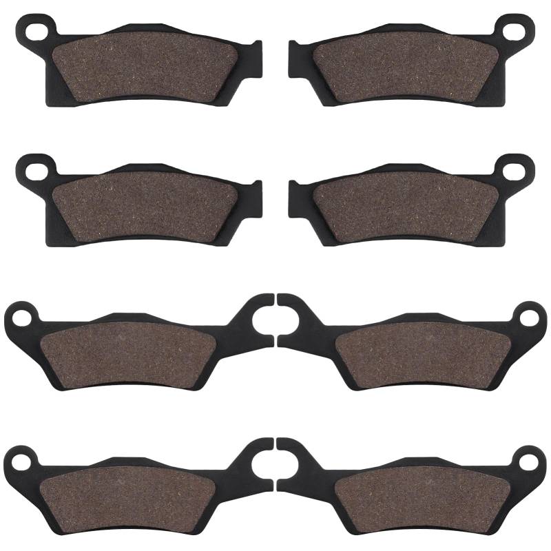 LOCOPOW Bremsbeläge vorne und hinten für Can-Am Outlander 1000 450 570 650 850 6x6 Max 500 800R Renegade 500 1000 650 800R 850 von LOCOPOW
