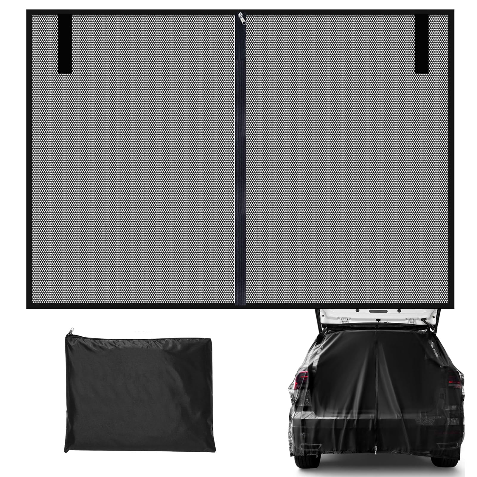 Auto Heckklappe Moskitonetz,Flügeltür Kofferraumabdeckung Sonnenschutz,Auto Insektennetz,Heckklappe Auto Moskitonetz mit Magnetverschluss,Magnetisch Fliegengitter Mesh Moskitonetz für Dach Camper Auto Heckklappe Moskitonetz,Flügeltür Kofferraumabdeckung Sonnenschutz,Auto Insektennetz,Heckklappe Auto Moskitonetz mit Magnetverschluss,Magnetisch Fliegengitter Mesh Moskitonetz für Dach Camper von LOEPENLE