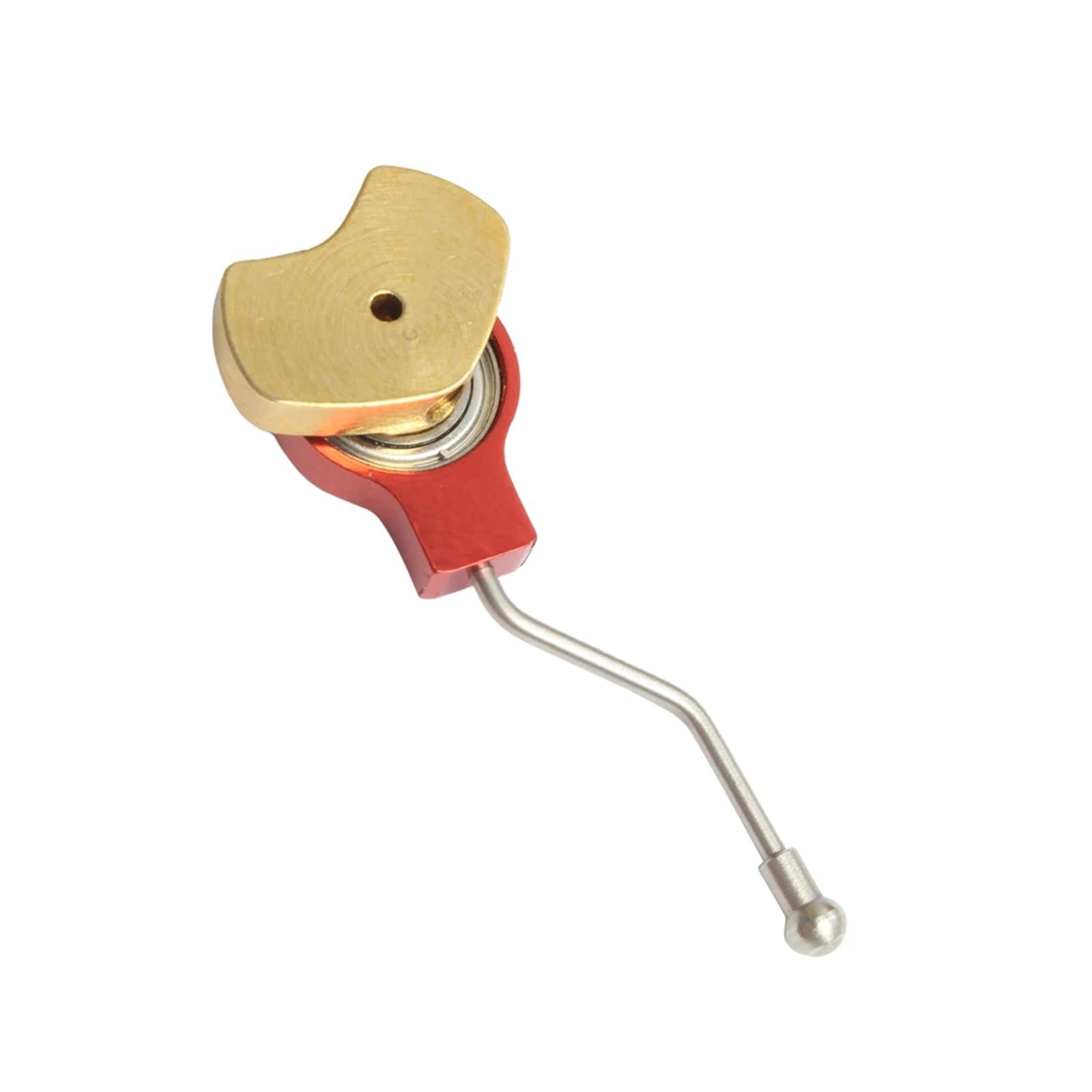 3,5 mm Kupfer-Exzenterlager, Nockenrad, Motorradschlüssel, Lagerplatte, Zubehör(Red) von LOFLRCFE