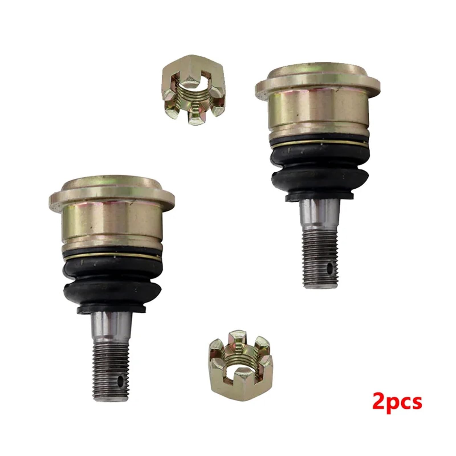 M12/M14 Kugelgelenk Spurstangenkopf Assy Pin E Achsschenkel Arm for 50cc-250cc Buggy Dirt Bike ATV Quad(2pcsM1269MM) von LOFLRCFE