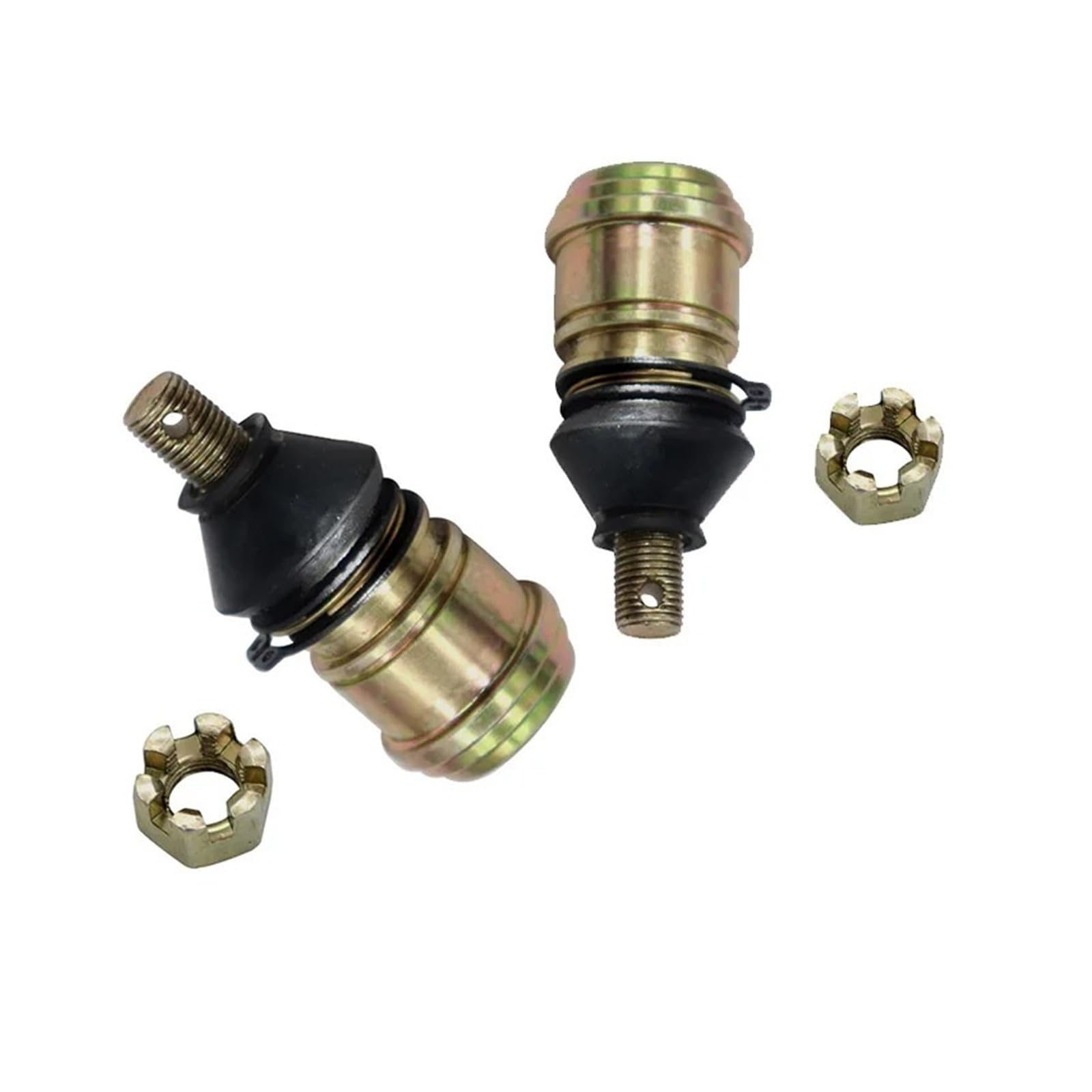 M12/M14 Kugelgelenk Spurstangenkopf Assy Pin E Achsschenkel Arm for 50cc-250cc Buggy Dirt Bike ATV Quad(2pcsM1279MM) von LOFLRCFE
