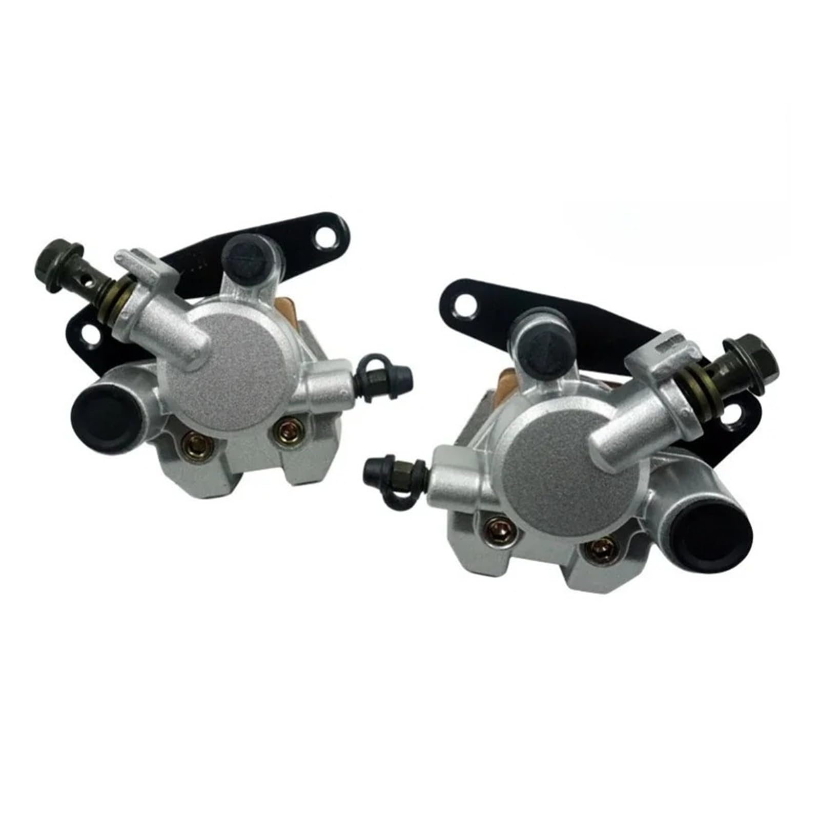 Motorrad-Bremssattel vorne for Y-am G-rizz 660 2002–2008 YFM660 K-ODI 400 1999–2006 450 2003–2006 mit Pads(Black 1 pair) von LOFLRCFE
