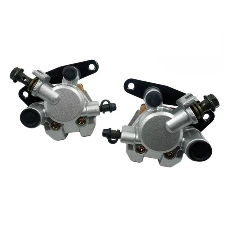 Motorrad-Bremssattel vorne for Y-am G-rizz 660 2002–2008 YFM660 K-ODI 400 1999–2006 450 2003–2006 mit Pads(Black 1 pair) von LOFLRCFE