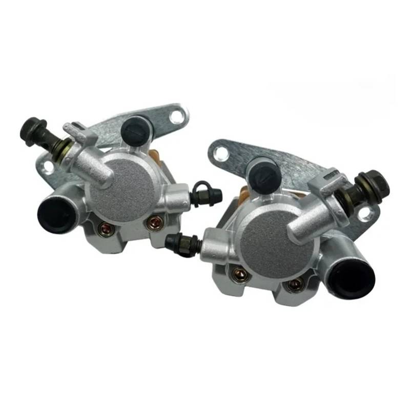 Motorrad-Bremssattel vorne for Y-am G-rizz 660 2002–2008 YFM660 K-ODI 400 1999–2006 450 2003–2006 mit Pads(Silver 1 Pair) von LOFLRCFE