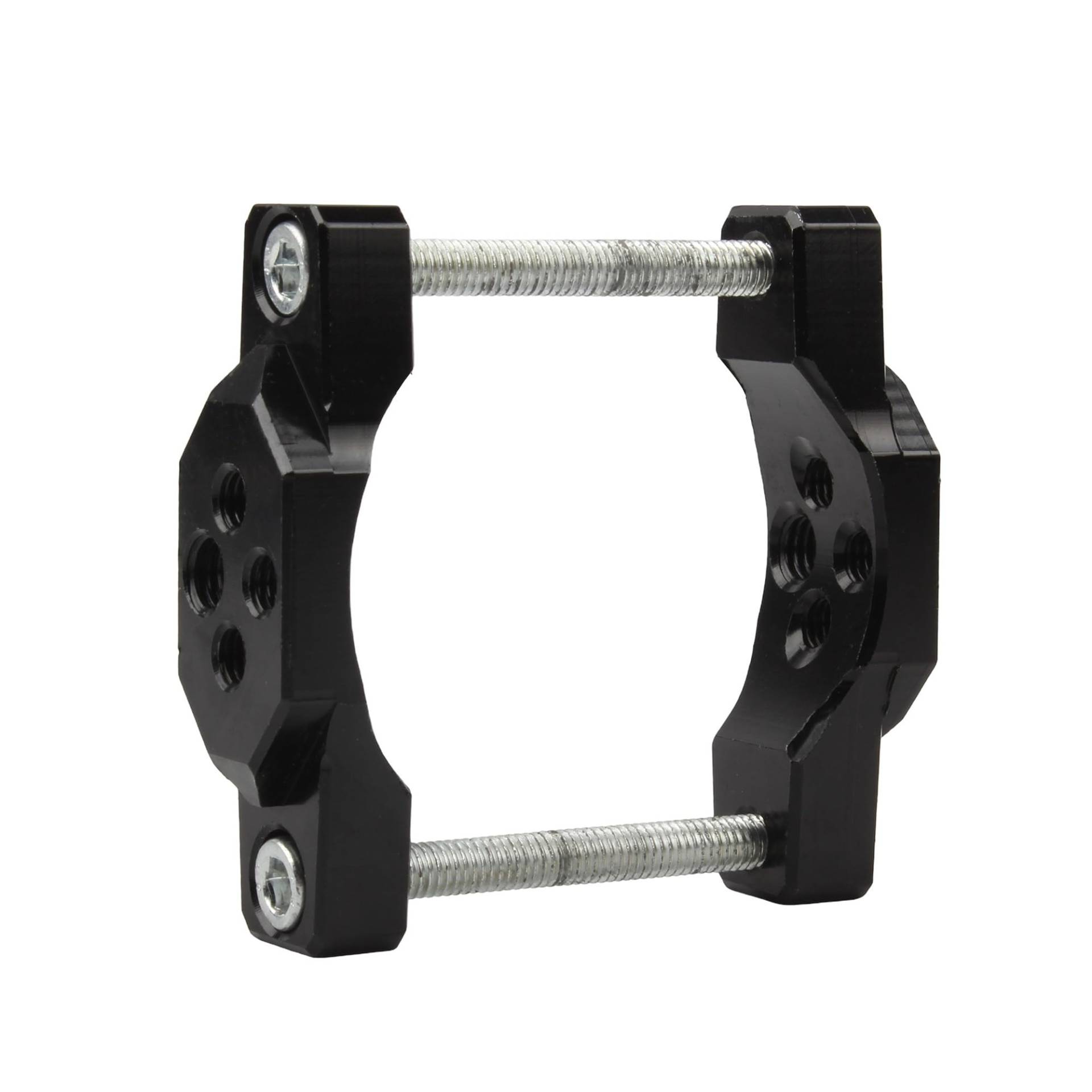 Motorrad CNC Lenker Stoßstange Multifunktionale Klemmhalterung Halterung Klemme for F-og Blinker Lichter 32-54mm(54mm) von LOFLRCFE