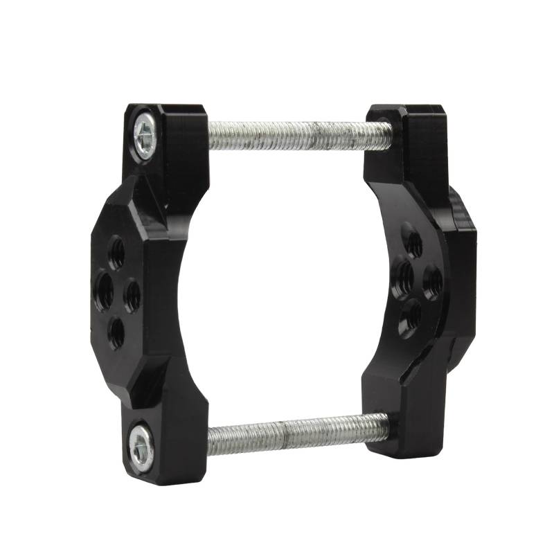 Motorrad CNC Lenker Stoßstange Multifunktionale Klemmhalterung Halterung Klemme for F-og Blinker Lichter 32-54mm(54mm) von LOFLRCFE