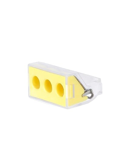 10 pcs PCT-103D Push wire wiring connector For Junction box 3 pin conductor terminal block 10 pcs PCT-103D Push wire wiring connector For Junction box 3 pin conductor terminal block von LOFWSGPRX