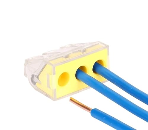 100 pcs PCT-103D Push wire wiring connector For Junction box 3 pin conductor terminal block 100 pcs PCT-103D Push wire wiring connector For Junction box 3 pin conductor terminal block von LOFWSGPRX