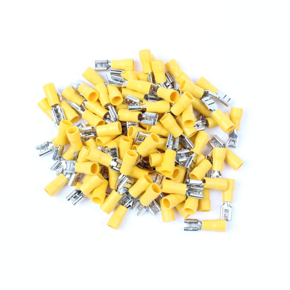 100PCS/Set FDD5.5-250 Insulating Female Insulated Electrical Crimp Terminal Connectors Cable Wire Connector 100PCS/Set FDD5.5-250 Insulating Female Insulated Electrical Crimp Terminal Connectors Cable Wire Connector von LOFWSGPRX