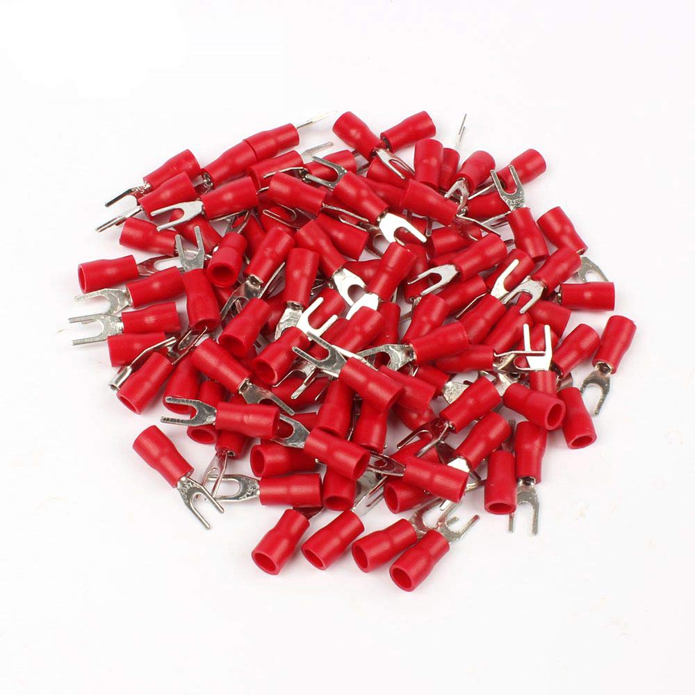 100PCS SV1.25-3 Red Terminal Cable Wire Connector Insulated Wiring Terminals electrical Lug crimp terminal 100PCS SV1.25-3 Red Terminal Cable Wire Connector Insulated Wiring Terminals electrical Lug crimp terminal von LOFWSGPRX