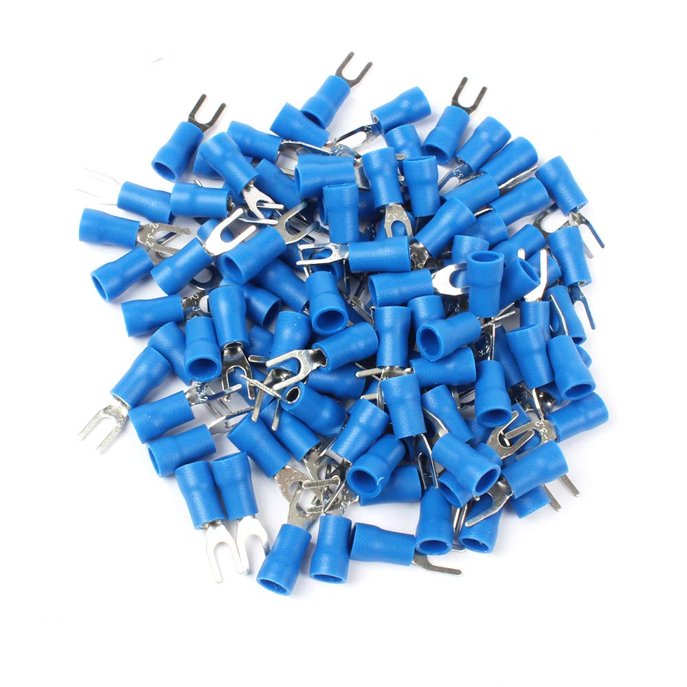 100PCS SV2-3 Blue Cold pressed terminals Cable Wire Connector Insulated Terminals Connector for 22AWG-16AWG cable 100PCS SV2-3 Blue Cold pressed terminals Cable Wire Connector Insulated Terminals Connector for 22AWG-16AWG cable von LOFWSGPRX