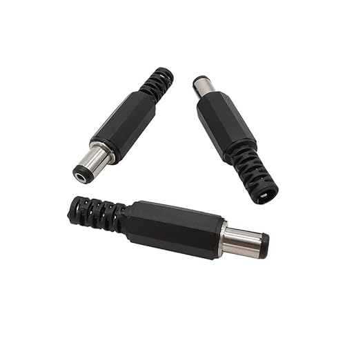 100Pcs 5.5 mm x 2.1mm DC Power Welding Male Connector Length 9mm Jack Wire Terminals Adapter 100Pcs 5.5 mm x 2.1mm DC Power Welding Male Connector Length 9mm Jack Wire Terminals Adapter von LOFWSGPRX